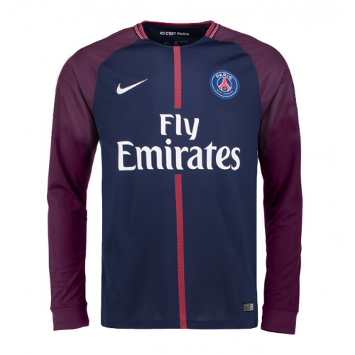 2017-18 Psg LS Home Soccer Jersey